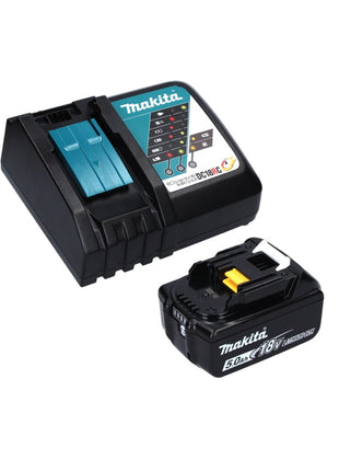 Makita DBS 180 RT1 Akku Bandfeile 18 V 9 x 533 mm Brushless + 1x Akku 5,0 Ah + Ladegerät - Toolbrothers