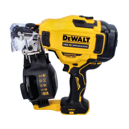 Cloueur à bobine DeWalt DCN 45 RNL1 18 V 19 - 44 mm sans balais + 1x batterie 3,0 Ah + chargeur + TSTAK