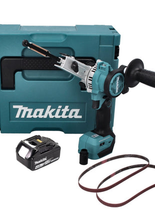 Makita DBS 180 M1J Akku Bandfeile 18 V 9 x 533 mm Brushless + 1x Akku 4,0 Ah + Makpac - ohne Ladegerät - Toolbrothers