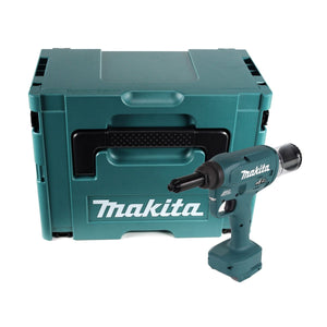 Makita DRV 250 ZJ Riveteuse sans fil, sans balai 18 V 20 kN + Coffret Makpac - sans batterie, sans chargeur
