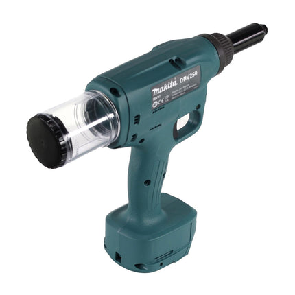Makita DRV 250 ZJ Riveteuse sans fil, sans balai 18 V 20 kN + Coffret Makpac - sans batterie, sans chargeur