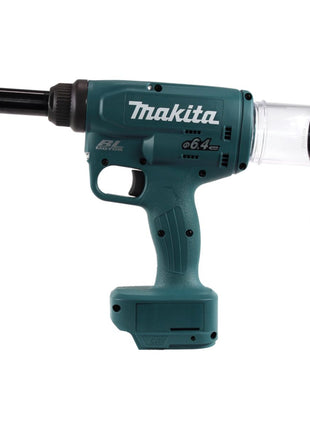 Makita DRV 250 M1J Akku Blindnietsetzgerät 18 V 20 kN Brushless + 1x Akku 4,0 Ah + Makpac - ohne Ladegerät