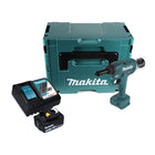 Makita DRV 250 RM1J remachadora a batería 18 V 20 kN sin escobillas + 1x batería 4,0 Ah + cargador + Makpac