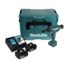 Makita DRV 250 RMJ Pose de rivets aveugles sur batterie 18 V 20 kN brushless + 2x Batteries 4.0 Ah + Chargeur + Makpac