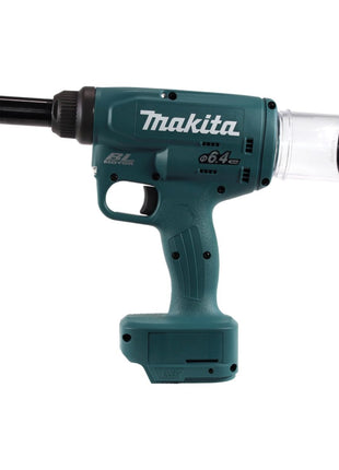 Makita DRV 250 T1J remachadora a batería 18 V 20 kN sin escobillas + 1x batería 5,0 Ah + Makpac - sin cargador