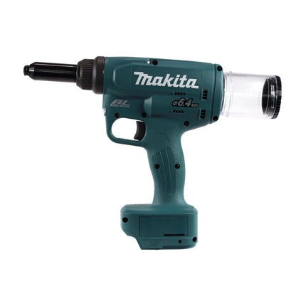 Makita DRV 250 T1J Outil de pose de rivets aveugles sans fil 18 V 20 kN brushless + 1x Batterie 5,0 Ah + Makpac - sans chargeur