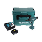 Makita DRV 250 RT1J Outil de pose de rivets aveugles sans fil 18 V 20 kN brushless + 1x Batterie 5.0 Ah + Chargeur + Makpac