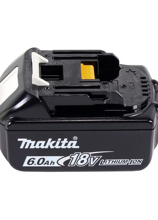 Makita DRV 250 G1J remachadora a batería 18 V 20 kN sin escobillas + 1x batería 6,0 Ah + Makpac - sin cargador