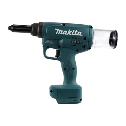 Makita DRV 250 RGJ  Outil de pose de rivets aveugles sans fil 18 V 20 kN brushless + 2x Batteries 6.0 Ah + Chargeur + Makpac