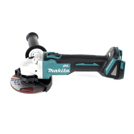 Makita DLX 2334 J Kit Kombo sans fil 18 V : 1x DHP 485 50 Nm sans balai + 1x DGA 504 125 mm sans balai + 3x Batteries 3,0 Ah + Chargeur + Coffret Makpac