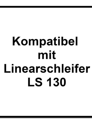 Festool SSH-STF-LS130-R25KV Radius Profilschuh ( 490165 ) Radius R25 konkav für Linearschleifer LS 130 - Toolbrothers