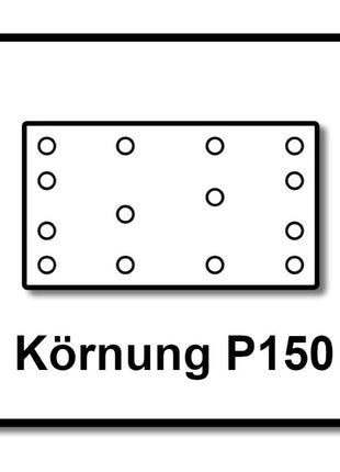 Festool STF 80x133 RU2/50 Schleifstreifen Rubin 2 P150 80 x 133 mm 50 Stk. ( 499051 ) für Rutscher RTS 400, RTSC 400, RS 400, RS 4, LS 130 - Toolbrothers