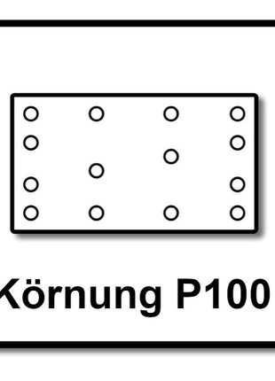 Festool STF 80x133 Schleifstreifen Granat P100 80 x 133 mm 200 Stk. ( 2x 499628 ) für Rutscher RTS 400, RTSC 400, RS 400, RS 4, LS 130 - Toolbrothers