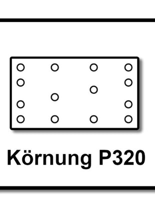 Festool STF 80x133 Schleifstreifen Granat P320 80 x 133 mm 400 Stk. ( 4x 497125 ) für Rutscher RTS 400, RTSC 400, RS 400, RS 4, LS 130 - Toolbrothers