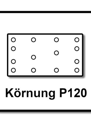 Festool STF 80x133 RU2/50 Schleifstreifen Rubin 2 P120 80 x 133 mm 100 Stk. ( 2x 499050 ) für Rutscher RTS 400, RTSC 400, RS 400, RS 4, LS 130 - Toolbrothers