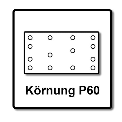Festool STF 80x133 RU2/50 Schleifstreifen Rubin 2 P60 80 x 133 mm 200 Stk. ( 4x 499047 ) für Rutscher RTS 400, RTSC 400, RS 400, RS 4, LS 130 - Toolbrothers