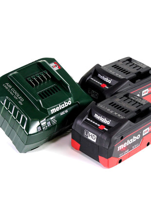 Metabo AHS 18-65 V Taille-haies sans fil 63 cm 18 V + 2x Batteries 5,5 Ah + Chargeur