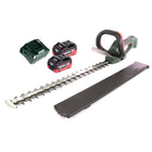 Metabo AHS 18-65 V Taille-haie sans fil 63cm 18V + 2x Batteries 8,0Ah + Chargeur