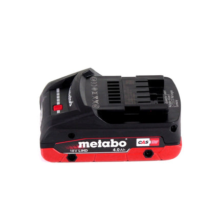 Scie à découper sans fil Metabo KGS 18 LTX 216 18 V 216 mm + 1x batterie 4,0 Ah - sans chargeur