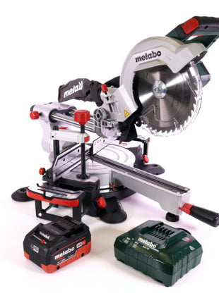 Sierra tronzadora de batería Metabo KGS 18 LTX 216 18 V 216 mm + 1x batería 5,5 Ah + cargador