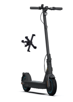 Ninebot Kick Scooter MAX G30D by Segway E- Trottinette électrique 350 W + Kickscooter Support de smartphone