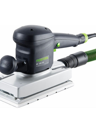 Ponceuse orbitale coulissante Festool RS 200 EQ-Plus 330 W 115 x 225 mm (567841) + sabot de ponçage SSH-115x225/10 (489629) + Systainer