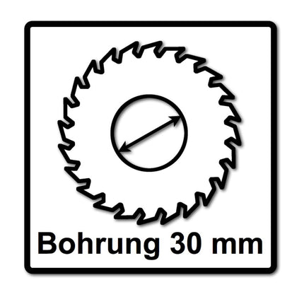 Festool 2x TF80 A Jeux de lames de scie circulaire spéciale 254 x 2,4 x 30 mm (2x 575978) pour scie circulaire de table TKS 80