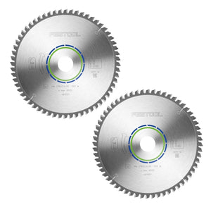 Festool ALUMINIUM/PLASTICS W60 Lame de scie circulaire, 216 mm, 60 dents, 2pcs. (2x 491051)