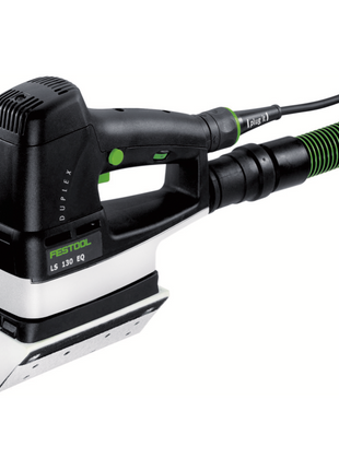 Ponceuse linéaire Festool LS 130 EQ-Plus DUPLEX 260 watts 133 x 80 mm + 1x sabot profilé à rayon R25 + 200x bandes abrasives + Systainer