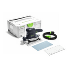 Festool RS 100 CQ-Plus patin à engrenages 520 W 115 x 221 mm + 1x patin de ponçage + Systainer