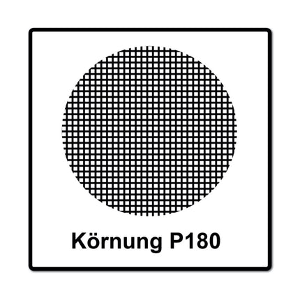 Mirka ABRANET Schleifscheiben Set Grip 150mm P180 50 Stk. + P80 50 Stk. - Toolbrothers