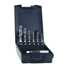 Exact SGE HSSG Set de Tarauds combinés M3 - M10, 7 pcs + 1x Adaptateur 1/4