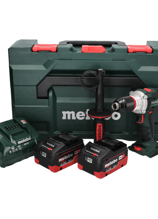 Metabo BS 18 LTX BL I perceuse-visseuse sans fil 18 V 120 Nm + 2x batteries 8,0 Ah + chargeur + métaBOX