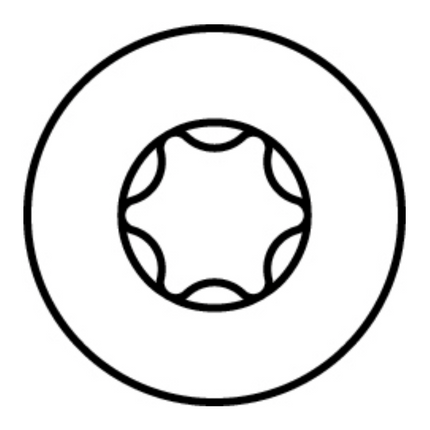 HECO MULTI MONTI plus F Vis d'ancrage, 6,0 x 120 mm, Vis à béton, Tête fraisée, Zingué bleu, A2K, 100pcs. (2x 48505)