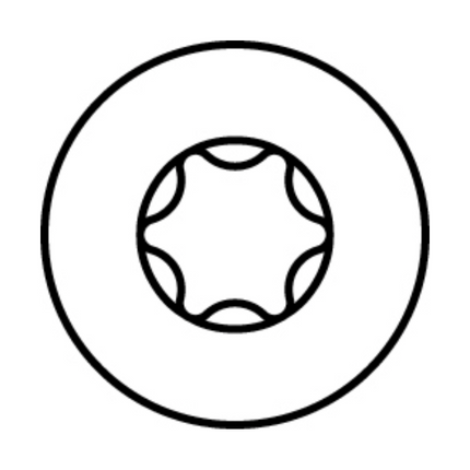 HECO MULTI MONTI plus F Vis d'ancrage, 6,0 x 60 mm, Vis à béton, Tête fraisée, Zingué bleu, A2K, 200 pcs. (2x 48497)