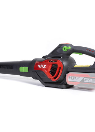 Henx H36CF900HE Souffleur de feuilles sans fil 40 V Brushless + 2x Batteries 5.0 Ah + Chargeur