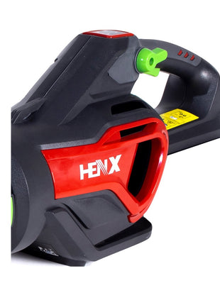 Henx H36CF900HE Souffleur de feuilles sans fil 40 V Brushless + 2x Batteries 5.0 Ah + Chargeur