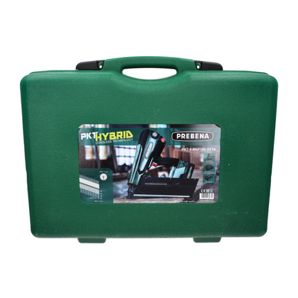 Prebena PKT 8 RKP100 SET 4 Cloueur hybride sans fil 18 V 65 - 100 mm + 1x Batterie 4,0 Ah + Chargeur (CAS)