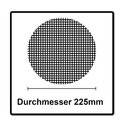 Mirka ABRANET Schleifscheiben Grip 225 mm P320 50 Stk. ( 2x 5422302532 ) - Toolbrothers