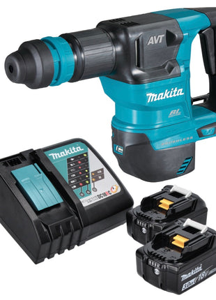 Makita DHK 180 RF Perforateur burineur sans fil 18 V 3,1 J SDS Plus Brushless + 2x Batteries 3,0 Ah + Chargeur