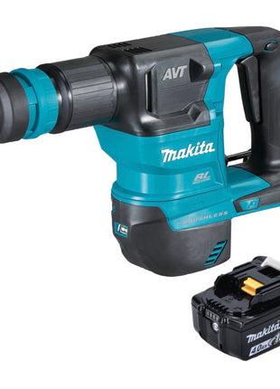 Martillo cincelador a batería Makita DHK 180 M1 18 V 3,1 J SDS Plus Brushless + 1x batería 4,0 Ah - sin cargador