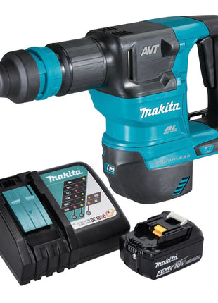 Makita DHK 180 RM1 marteau burineur sur batterie 18 V 3,1 J SDS Plus sans balais + 1x batterie 4,0 Ah + chargeur