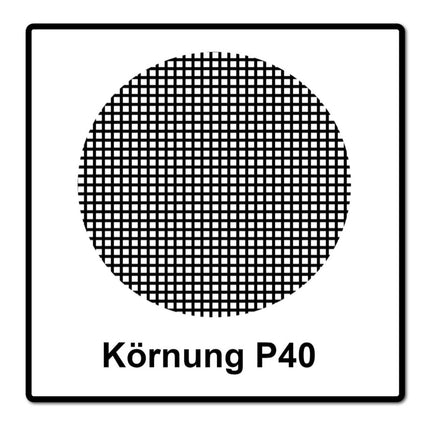 Mirka BASECUT Disques abrasifs auto-agrippants 150 mm, 15 trous, 50 pcs. ( 2261105040 )