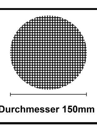 Mirka BASECUT Disques abrasifs auto-agrippants 150 mm, P60, 15 trous, 50 pcs. ( 2261105060 )