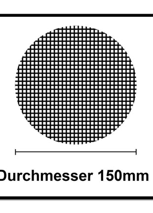 Mirka BASECUT Disques abrasifs auto-agrippants 150 mm, P80, 15 trous, 100 pcs. ( 2261109980 )