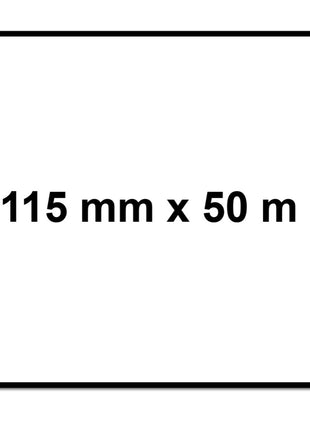 Mirka BASECUT Rouleau de papier abrasif 115 mm x 50 m, P100 ( 2251100110N )