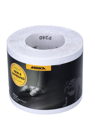 Mirka BASECUT Rouleau de papier abrasif 115 mm x 50 m, P240, Papier abrasif universel ( 2251100125N )