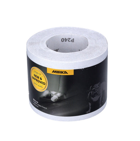 Mirka BASECUT Rouleau de papier abrasif 115 mm x 50 m, P240, Papier abrasif universel ( 2251100125N )