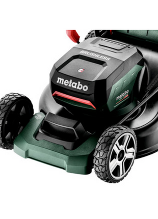 Metabo RM 36-18 LTX BL 46 Akku Rasenmäher 36 V ( 2x 18 V ) 46 cm Brushless + 2x Akku 8,0 Ah + Ladegerät - Toolbrothers