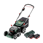 Metabo RM 36-18 LTX BL 46 Akku Rasenmäher 36 V ( 2x 18 V ) 46 cm Brushless + 2x Akku 10,0 Ah + Doppelladegerät - Toolbrothers